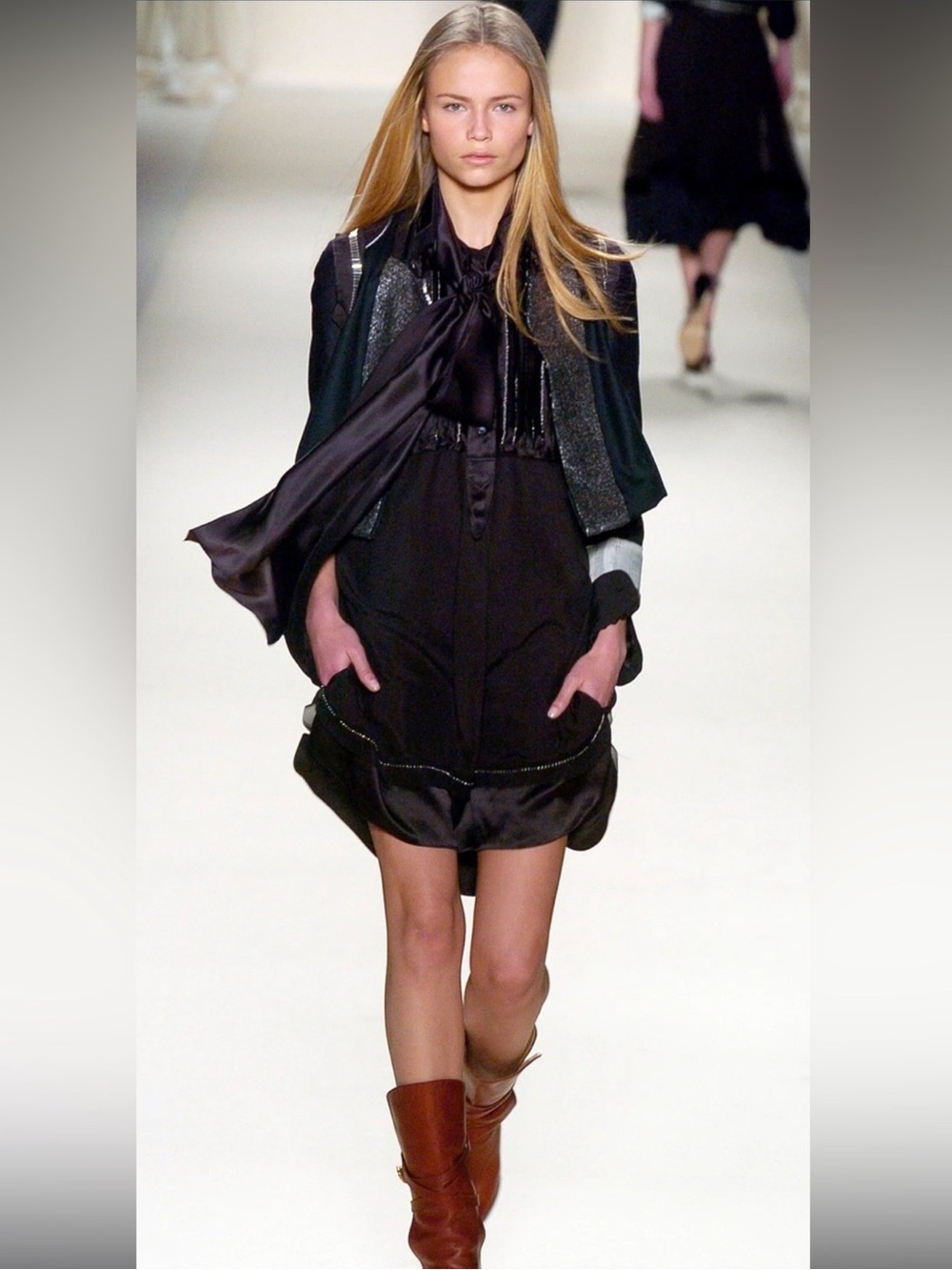 Rare Runway Chloé FW2005 Wool Jacket Look #6 Phoebe Philo Era Archival